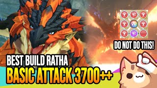 BUILD HARAM RATHA Monster Hunter Stories 2  Best build rathalos [upl. by Akirdnuhs]