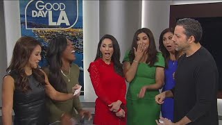 Illusionist David Blaine stuns the women of GDLA [upl. by Airom446]