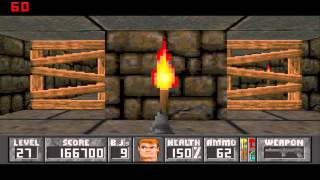 Wolfenstein 3D Spear End Of Destiny  Level 27 Secret [upl. by Hurwit]