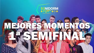 MEJORES MOMENTOS 1ª SEMIFINAL  Benidorm Fest  Eurovisión 2022 [upl. by Elrebmik]