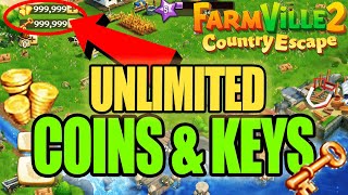 FarmVille 2 Country Escape Cheat  Get Unlimited Free Coins amp Keys [upl. by Enaoj]