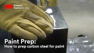 2step Process for Prepping Carbon Steel for Paint [upl. by Akirej]