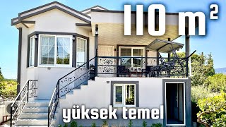 220 cm YÜKSEK TEMEL Prefabrik Ev Turu ve Fiyatı  Uzun İnce Arsa  Yeni Nesil Yalıtım 110 m² [upl. by Lavro]