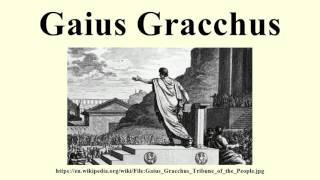 Gaius Gracchus [upl. by Essie582]