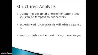 Structured Analysis SSADM [upl. by Simmonds783]