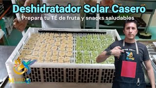 Crea tu propio DESHIDRATADOR casero y disfruta de un té de frutas y SNACKS saludables [upl. by Goldin]