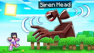 The FINAL NIGHT With SIREN HEAD In Minecraft [upl. by Kuhlman]