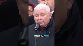 Jarosław Kaczyński To jest prezent dla Putina [upl. by Cairistiona111]