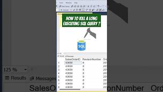 How to Kill A Long Executing SQL Query  SQL Tips [upl. by Lita]