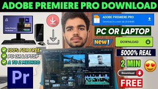 ADOBE PREMIERE PRO DOWNLOAD   HOW TO DOWNLOAD ADOBE PREMIERE PRO  ADOBE PREMIERE PRO DOWNLOAD PC [upl. by Nazar218]