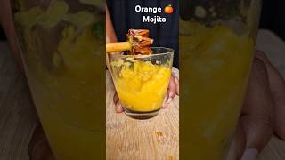 Orange 🍊 Mojito orangemojito Mojito shorts ytshorts youtubeshorts asmr [upl. by Berton81]