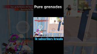 Pure grenades 😍bgmi pubgmobile trending shortsfeed shortsviral shortsvideo youtubeshorts [upl. by Lyndsey]