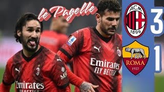 PAGELLE MILANROMA 31 FRESH THEO GIROUD COME IL VINO ADLI DOVERI MEZZO FLOP LEAO [upl. by Alithia]