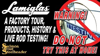 LAMIGLAS  A Factory Tour Products History amp Live Rod Testing [upl. by Asenej]