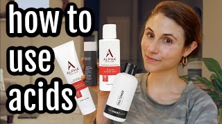 How to use acids for your skin type Dr Dray [upl. by Ibot]