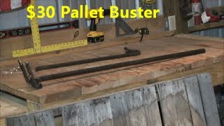 Making a Pallet Breaking Tool [upl. by Eelasor]