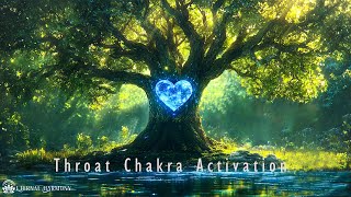 Throat Chakra Activation  Harness Crystal Healing for Communication amp Inner Clarity  741Hz  852Hz [upl. by Tnilc500]