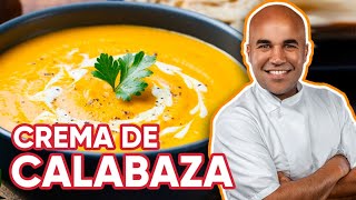 Como hacer Crema de Calabaza  Receta Fácil y Rápido [upl. by Andree]