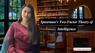 Spearmans Two Factor Theory of Intelligence  UGC NET Education [upl. by Nomzaj]