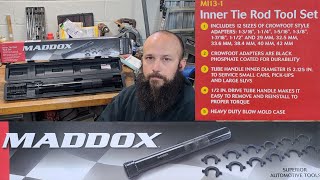 Inner Tie Rod Tool Set Harbor Freight Maddox [upl. by Dirtsa]