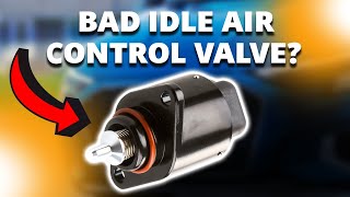 SYMPTOMS OF A BAD IDLE AIR CONTROL VALVE How To Test It [upl. by Nyahs]