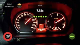 BMW E82 123d N47 STAGE 1 acceleration dragy 100200 kmh [upl. by Anilat]