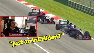 Max Verstappen has an Inchident [upl. by Ermey]