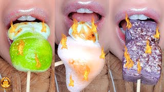 ASMR Satisfying Eating Sounds Marshmallows  Toasted Marshmallows Mukbang 먹방 [upl. by Pepe357]