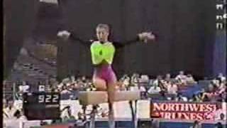 Svetlana Boginskaya  1991 Worlds EF  Balance Beam [upl. by Gregg]