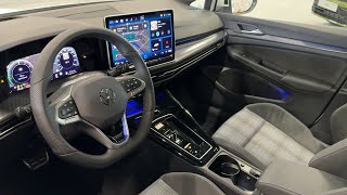 New VW GOLF 8 FACELIFT 2024  INTERIOR details amp new 129inch TOUCHSCREEN GTE [upl. by Rosetta]