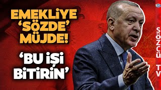 Erdoğandan Emeklilere Sözde Müjde Gelecek Gibi Bu İşi Bitirin Demiş Mehmet Şimşek [upl. by Aikemit]