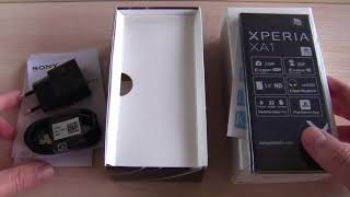 SONY XPERIA XA1 unboxing [upl. by Sucramed]