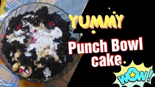 YUMMY YUMMY PUNCH BOWL CAKE  NO MAIDA NO EGGS NO OVEN SIMPLE TASTY RECIPE [upl. by Ylimme323]