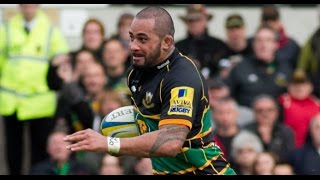 Samu Manoa  Northampton Saints 201314 Highlights [upl. by Hanauq]