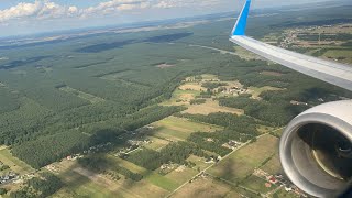 Enter Air Boeing 737800 Powerful Takeoff from Katowice Airport KTW [upl. by Jorry]