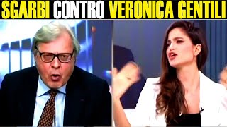 SGARBI CONTRO VERONICA GENTILI incazzato per la batosta subita M5S PD FORZAITALIA [upl. by Htebilil724]