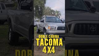 TOYOTA TACOMA 4X4 DOBLE CABINA tacoma4x4 toyota parati camioneta automobile [upl. by Euqinim920]