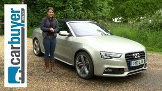 Audi A5 Cabriolet convertible review  CarBuyer [upl. by Ortrude]