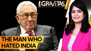 Gravitas How Henry Kissinger went from Indiahater to urging for stronger ties [upl. by Dwaine]