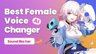 Best female Voice changer APP  How to Change your Voice to EXACTLY Sound like A Girl [upl. by Odeen]