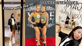 come with me to DANCE INTENSIVES VLOG  Nicole Laeno [upl. by Moya]