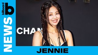 BLACKPINK’s Jennie Teases New Single “Pretty Girl Mantra”  Billboard News [upl. by Kussell]