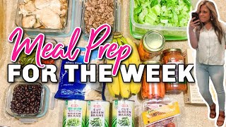 BUFFET STYLE MEAL PREP EASY amp HEALTHY MEAL PREP IDEA FOR THE WEEK [upl. by Wylen]