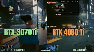 RTX 3070 Ti vs RTX 4060 Ti 4k gaming [upl. by Naerol]