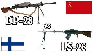 Light Machine Guns in Finland DP28 vs LS26 [upl. by Asirrak]