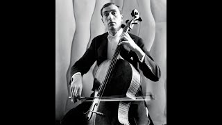 Gregor Piatigorsky amp John Barbirolli Schumann Cello Concerto R May 1934 [upl. by Ayikal]