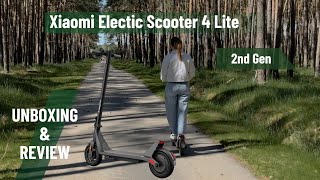 Xiaomi Mi Electric Scooter 4 Lite 2nd Gen unboxing and quick review Part 1 [upl. by Astor184]