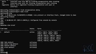 Configuring Cisco Trunk Ports [upl. by Lefton]