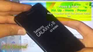 GTI9100G CWM 6 How to Install Custom Recovery Samsung Galaxy S2 SII [upl. by Westney]