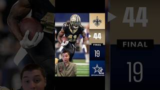 Saints Trounce the Cowboys sportsnews neworleanssaints dallascowboys nflfootball espnbet nfl [upl. by Eifos]